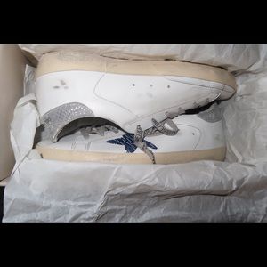 Golden Goose PRINT STAR SUPER-STAR SNEAKERS